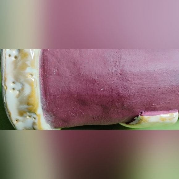 Vintage Handcrafted Ceramic Pottery Santa Claus Signed 13.5" Tall Christmas R-3 - Picture 12 of 14